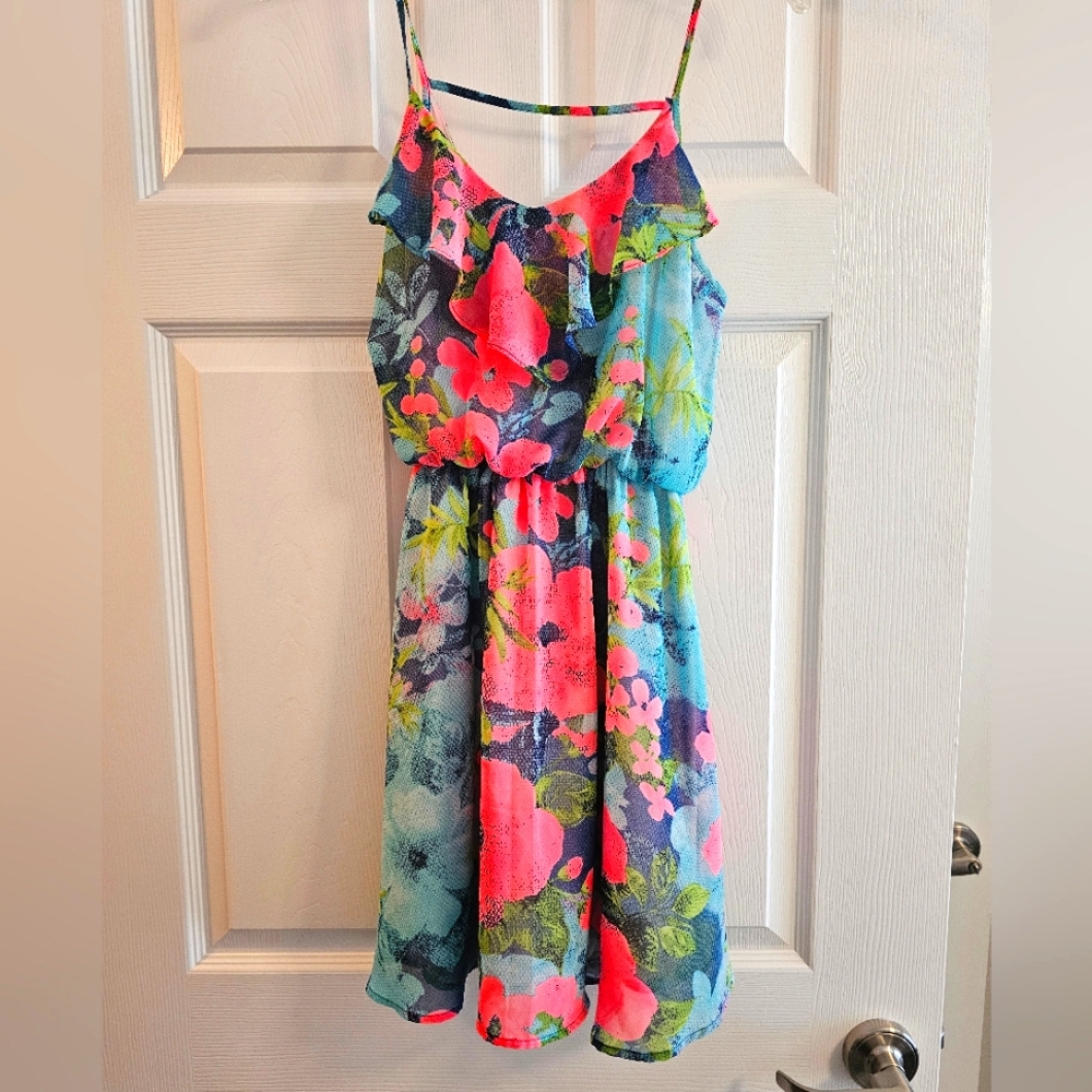 Spring mini dress